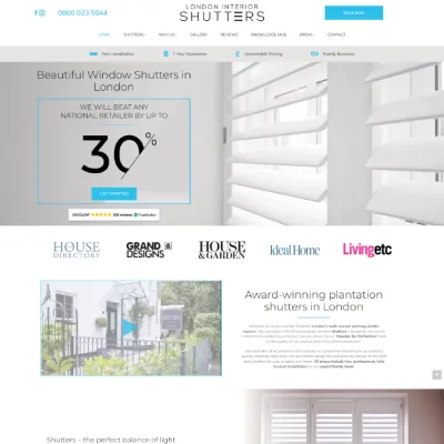 London Interior Shutters